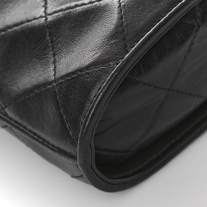 Chanel Lambskin Quilted Tassel Shoulder Bag Black 8 of 11