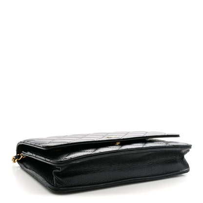 Chanel Caviar Quilted Wallet on Chain WOC Black 4 of 10