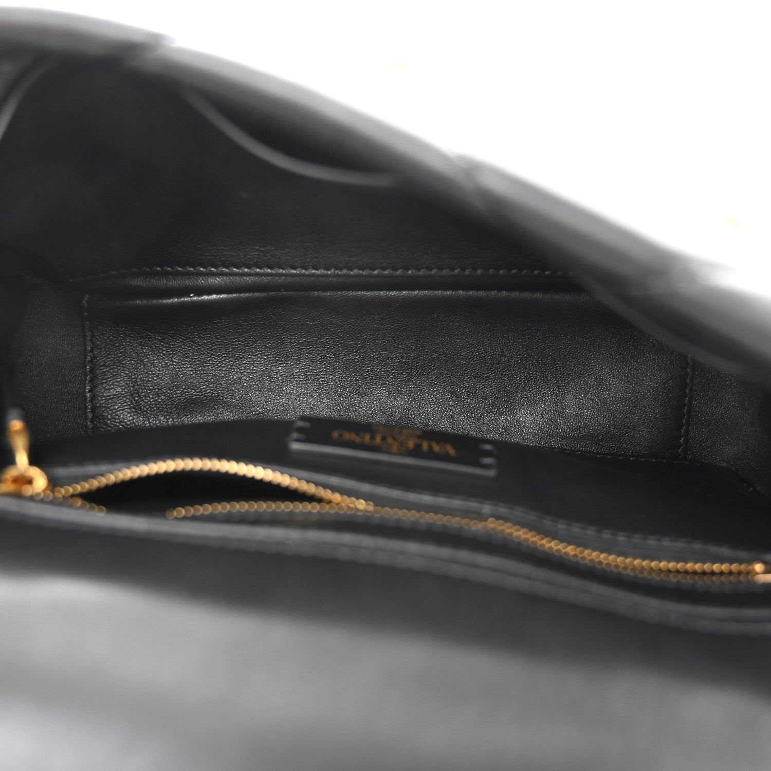 Valentino Garavani Nappa Medium Roman Stud Shoulder Bag Black 5 of 10