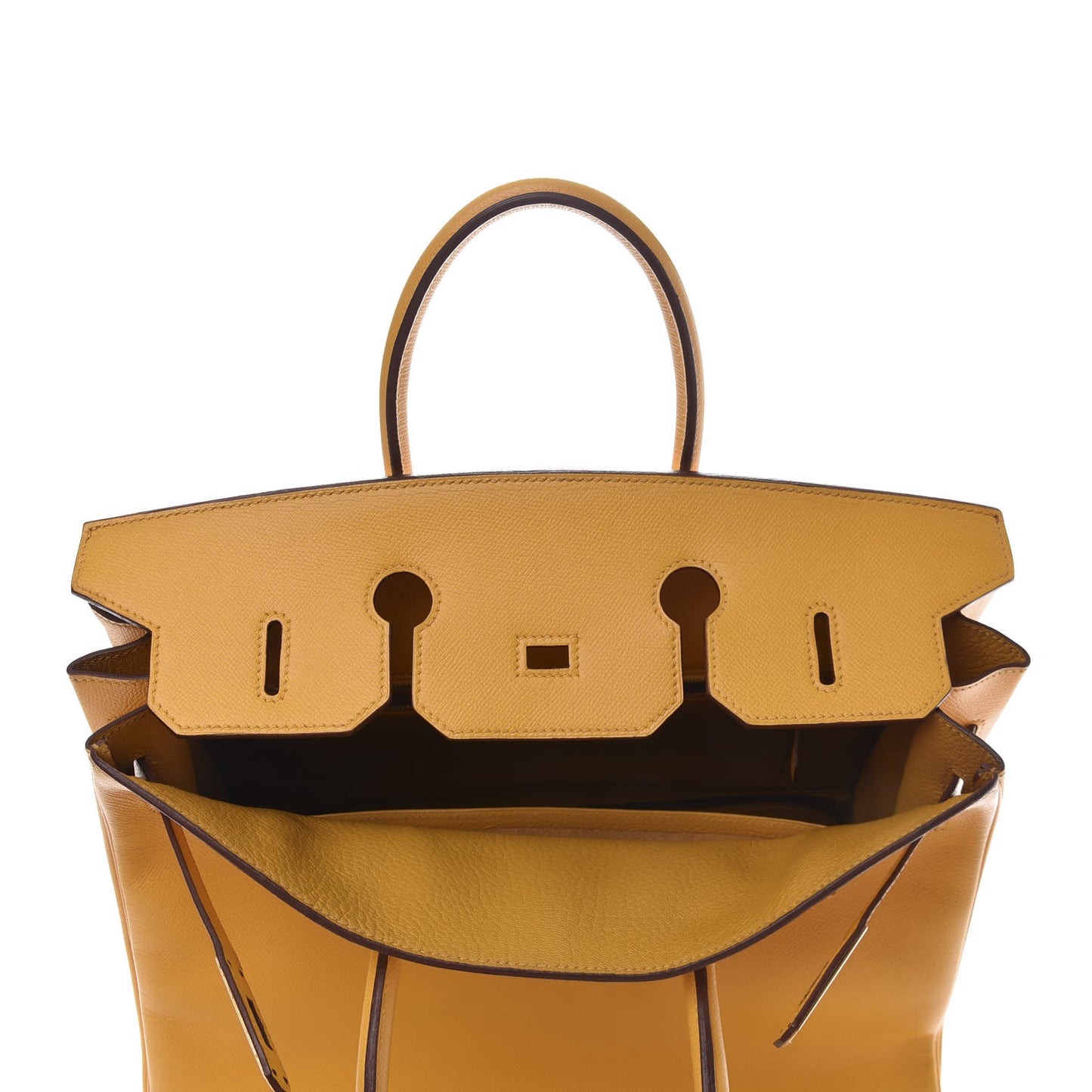 Epsom Birkin 35 Jaune Ambre