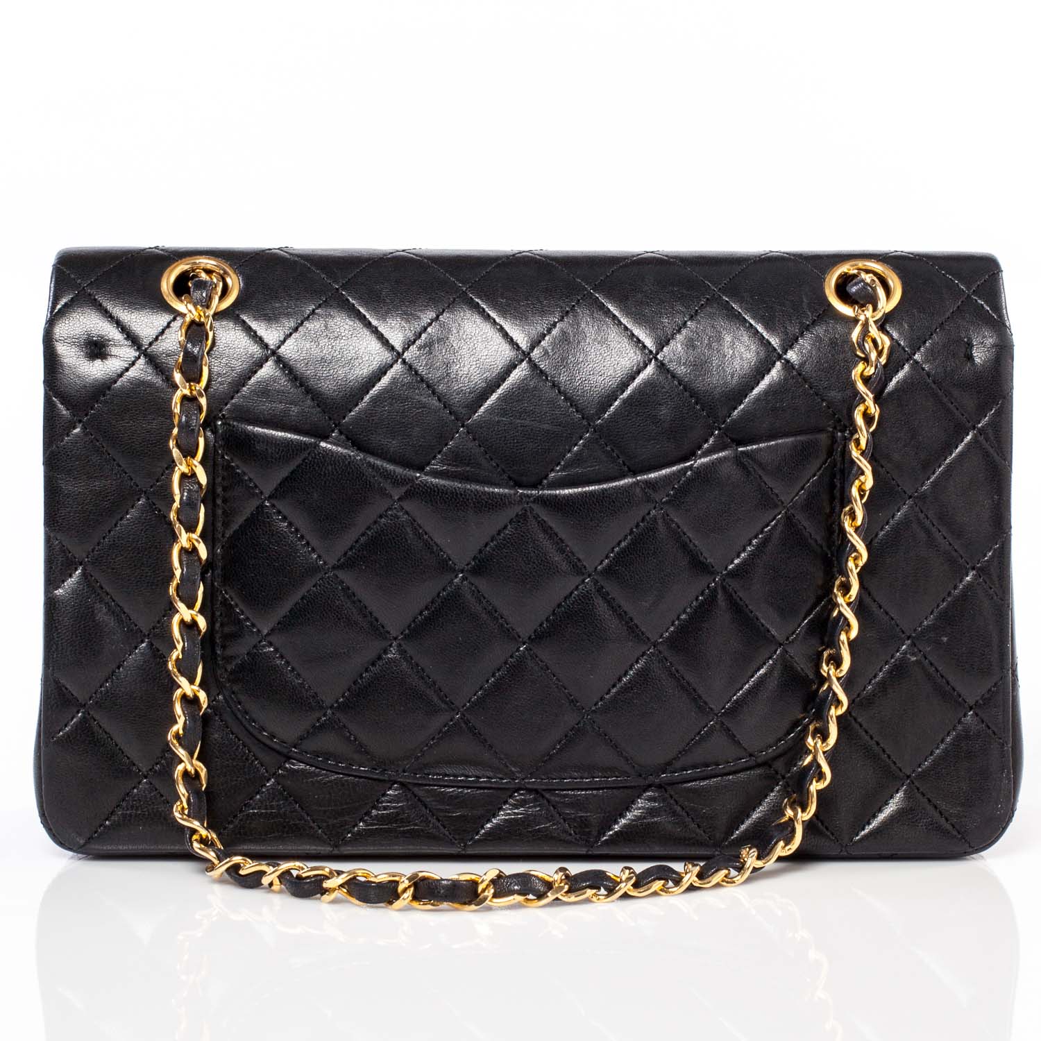 Chanel Lambskin Medium Double Flap Black 4 of 10