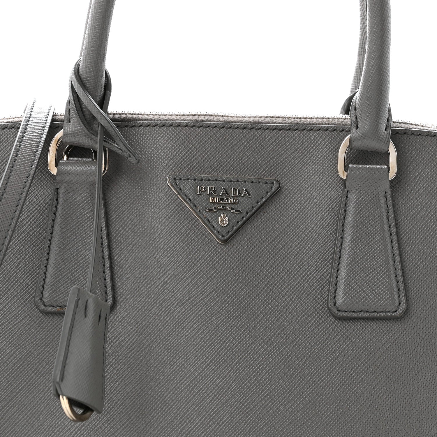 Prada Saffiano Lux Medium Promenade Tote Marmo 8 of 10