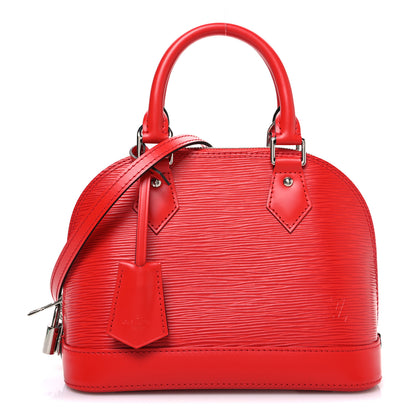 Louis Vuitton Epi Alma BB Castillan Red 1 of 10