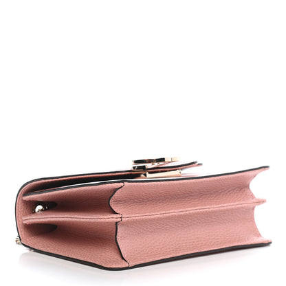 Gucci Dollar Calfskin Small Interlocking G Shoulder Bag Soft Pink 4 of 9