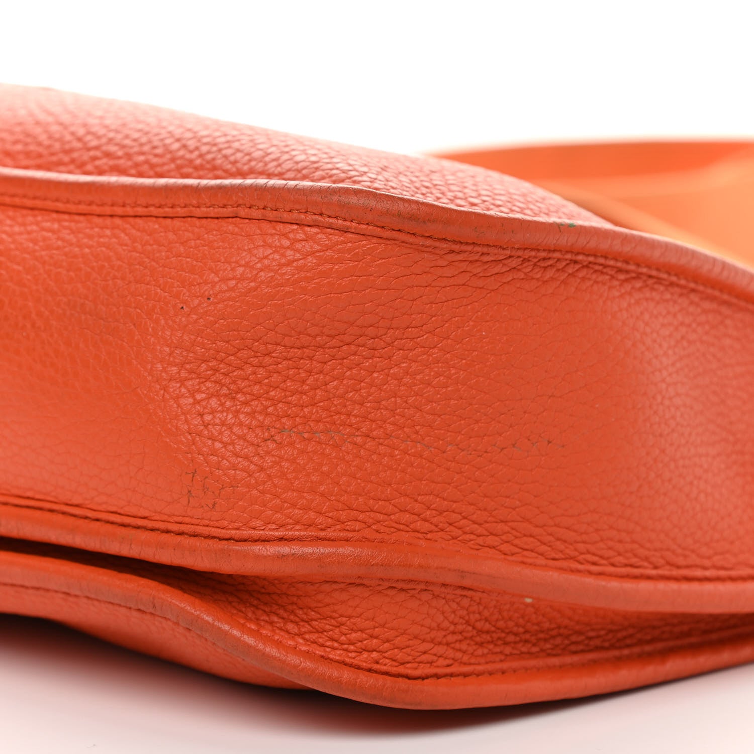 Hermes Taurillon Clemence Evelyne III PM Orange 10 of 16