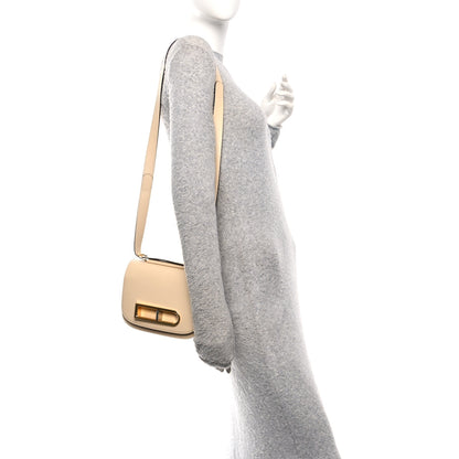 Delvaux Alpina Calfskin Lingot Crossbody Dune 2 of 9