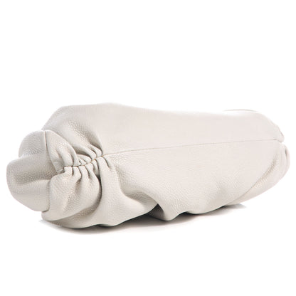 Chanel Caviar Pleated Clutch Off White 4 of 8