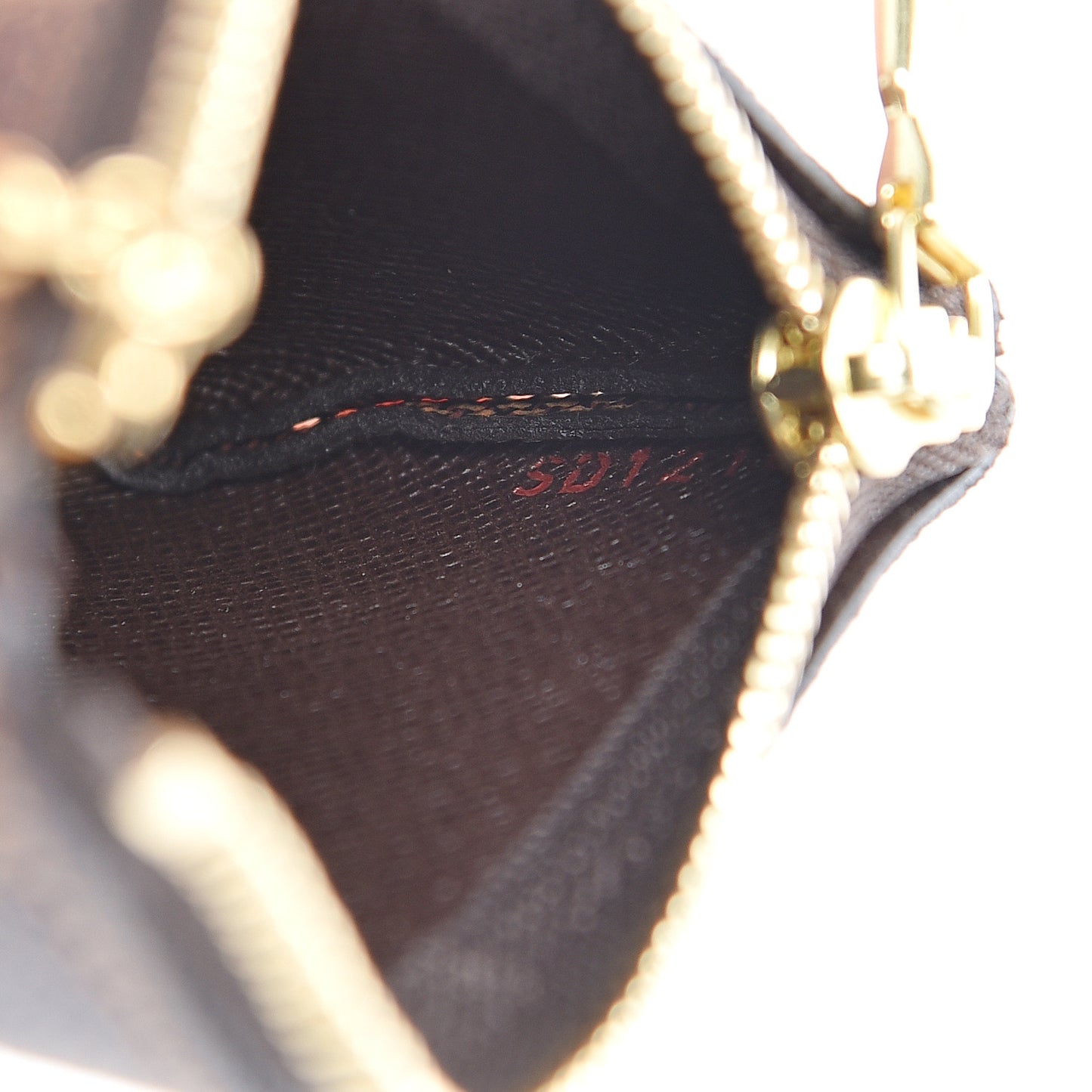 Damier Ebene Key Pouch
