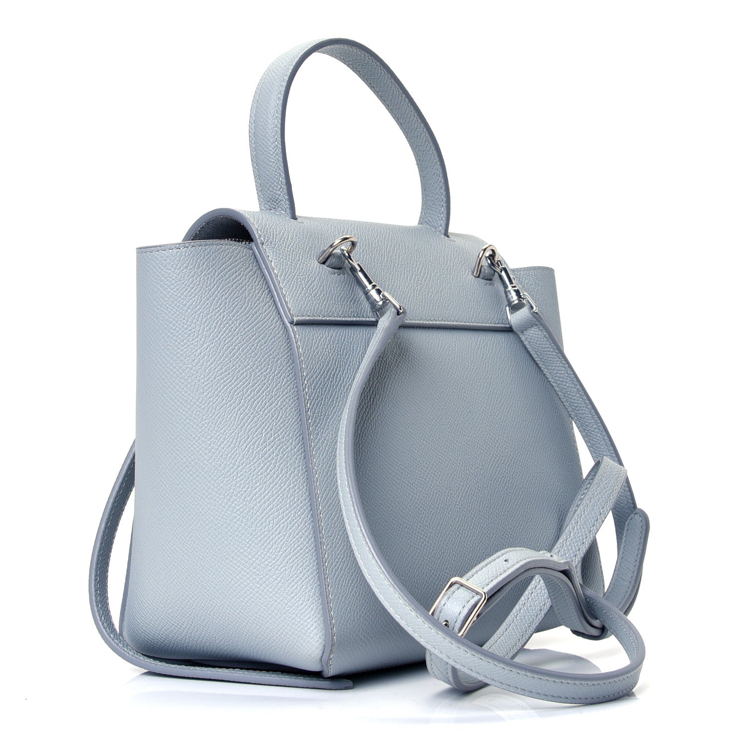 Celine Grained Calfskin Nano Belt Bag Cloud 2 of 4