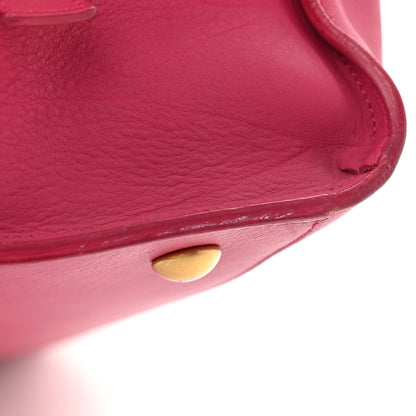 Saint Laurent Calfskin Medium Classic Y Cabas Fuchsia 19 of 21