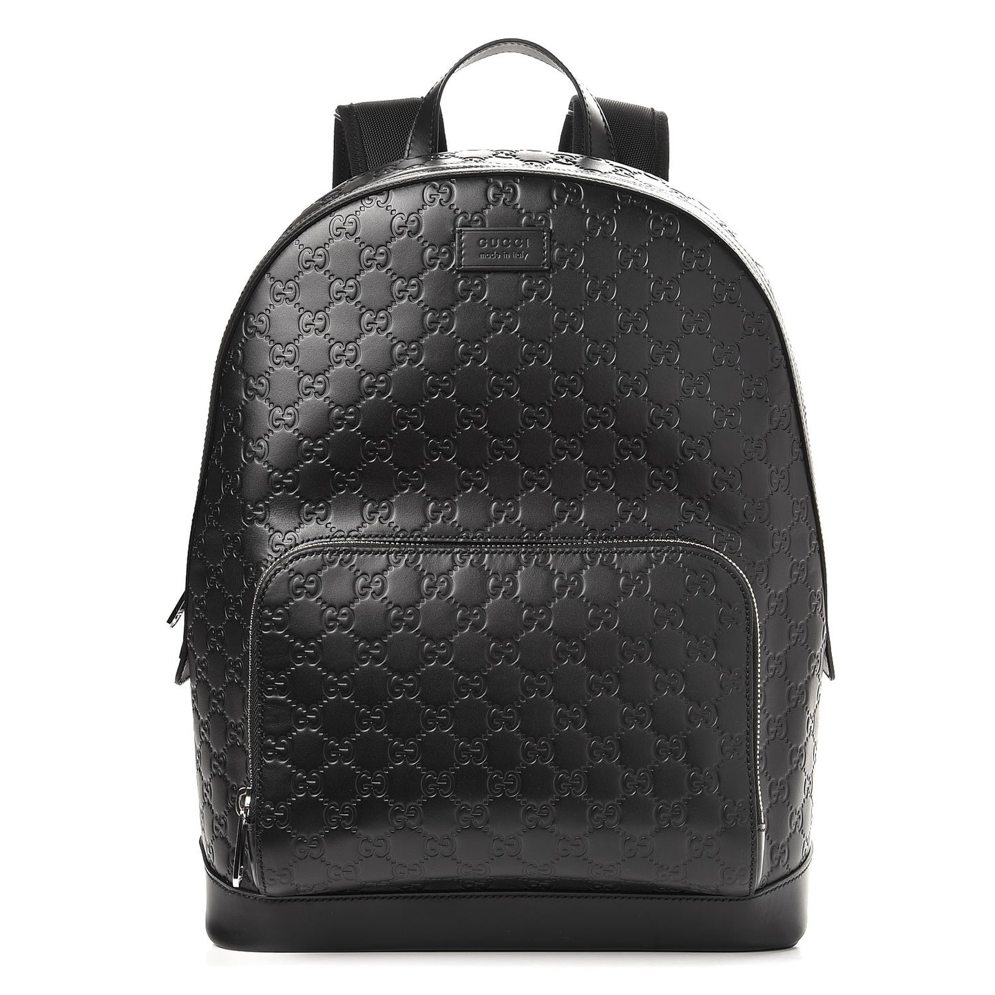 Guccissima Signature Day Backpack Black