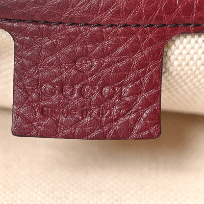 Gucci Pebbled Calfskin Medium Soho Hobo Scarlatto 6 of 10