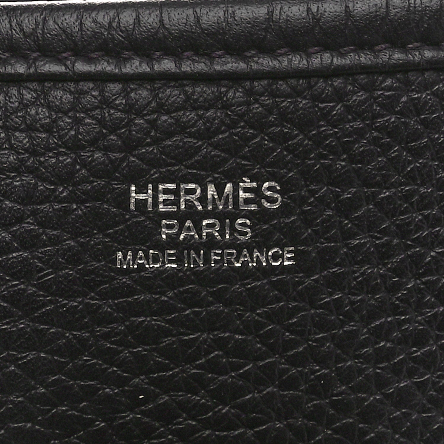 Hermes Taurillon Clemence EVELYNE III GM Raisin 6 of 10