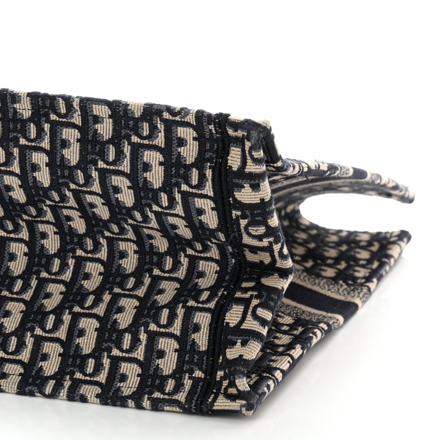 Oblique Large Book Tote Blue Multicolor