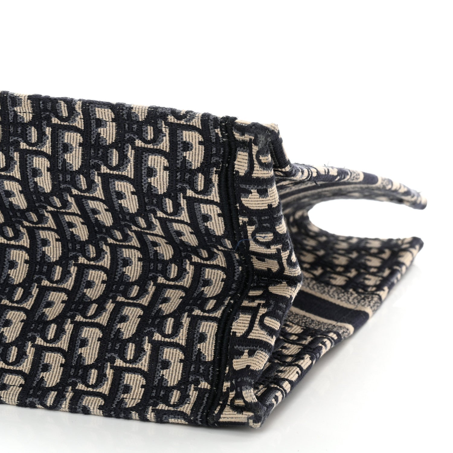 Christian Dior Oblique Large Book Tote Blue Multicolor 10 of 11