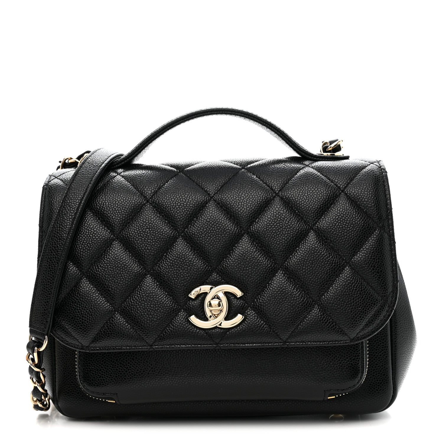 Chanel Caviar Quilted Medium Business Affinity Flap Black 1 of 11
