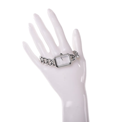 Chanel Stainless Steel Mother of Pearl 20mm Chain Premiere Quartz Watch M 2 of 7