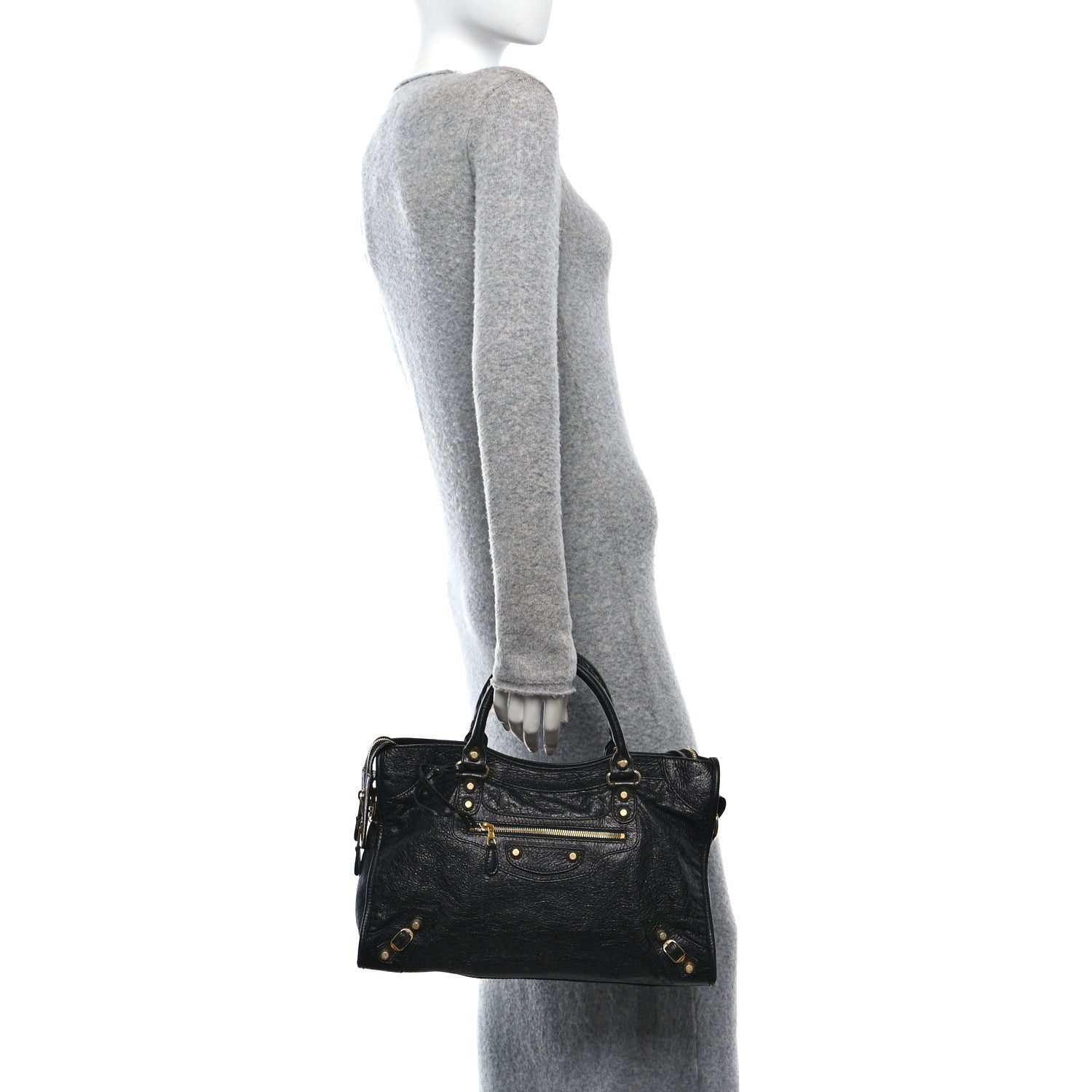 Balenciaga Agneau Giant 12 Gold Hardware City Black 3 of 11