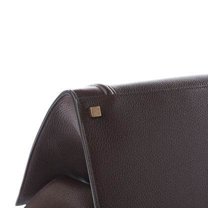 Celine Shiny Grained Calfskin Medium Phantom Luggage Brown 5 of 10