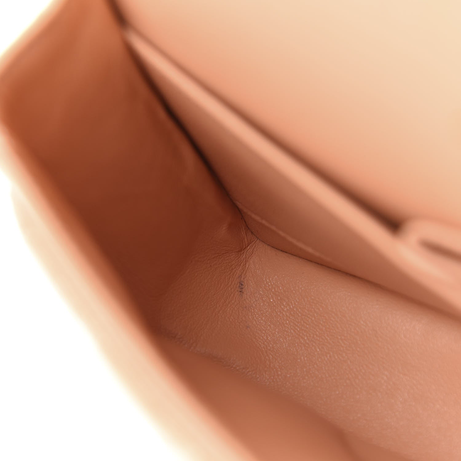 Chanel Lambskin Quilted Medium Double Flap Salmon Pink 10 of 13