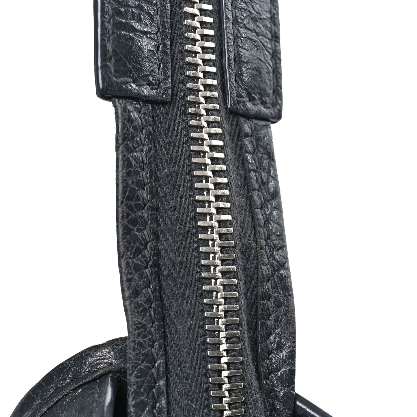 Agneau Classic Silver Hardware S City Gris Fossile