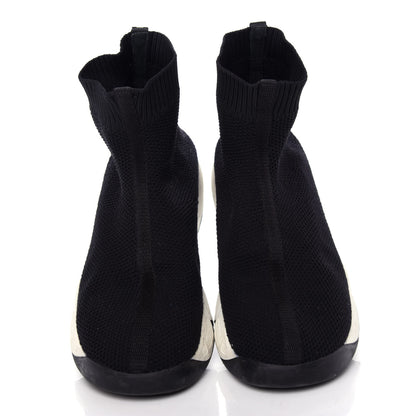 Christian Dior Technical Canvas Fusion High Top Sneakers 36.5 Black 5 of 9
