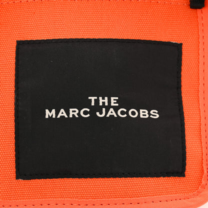 Marc Jacobs Cotton Canvas Medium The Traveler Tote Bag Orange 6 of 11