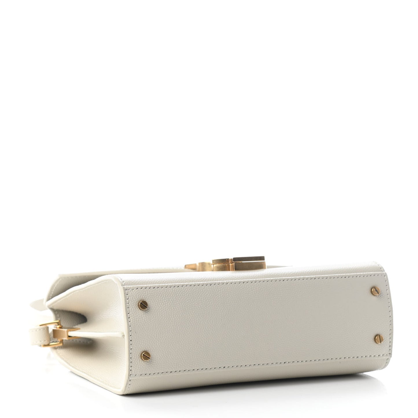 Grain de Poudre Mini Classic Monogram Cassandra Top Handle Crema Soft
