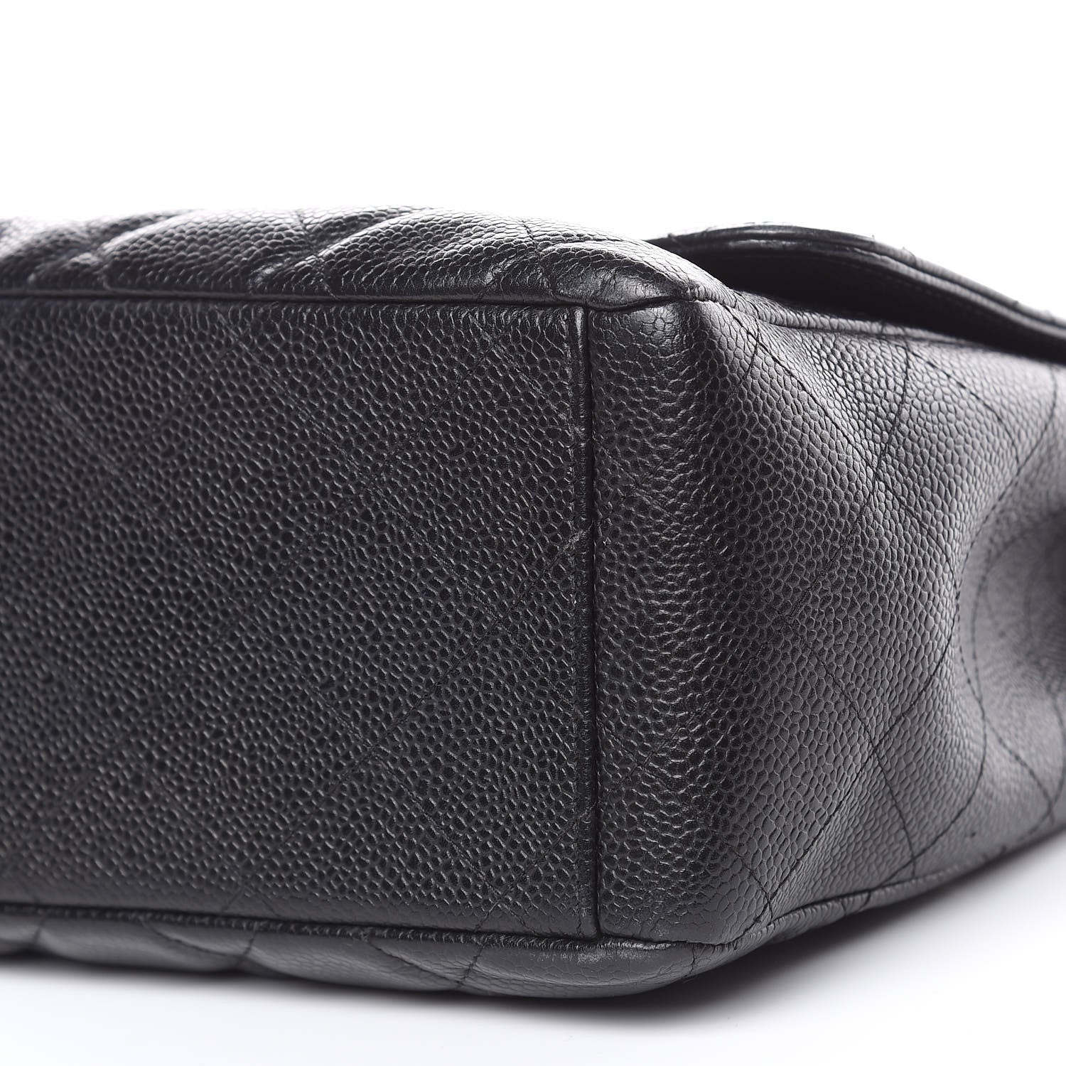 Chanel Caviar Quilted Maxi Single Flap Black 8 of 13