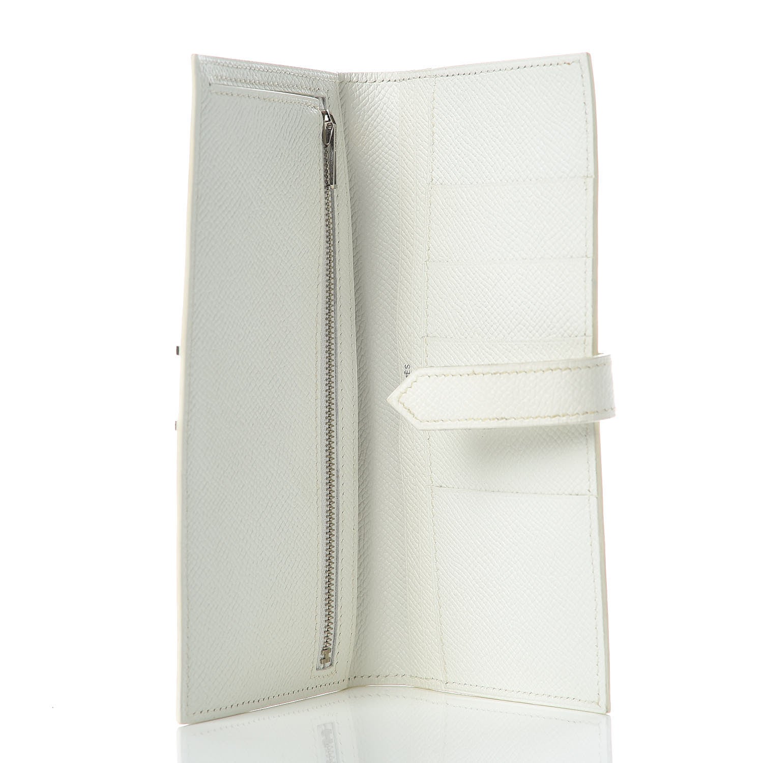 Hermes Epsom Bearn Wallet White 5 of 8