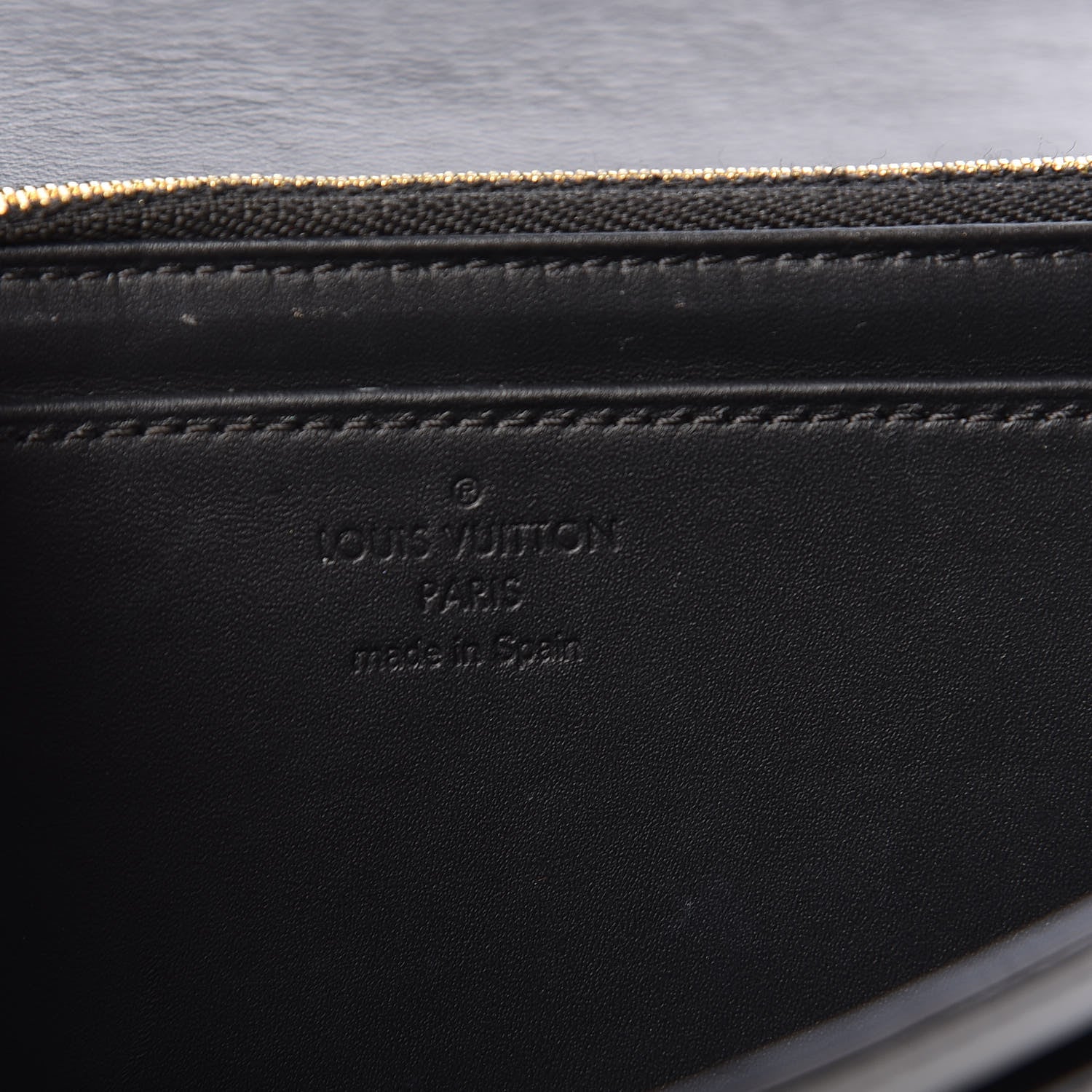 Louis Vuitton Patent Louise Wallet Black 6 of 7