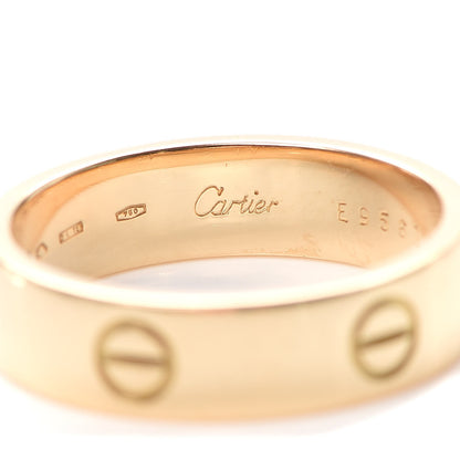 Cartier 18K Yellow Gold 5.5mm LOVE Ring 64 10.75 5 of 6
