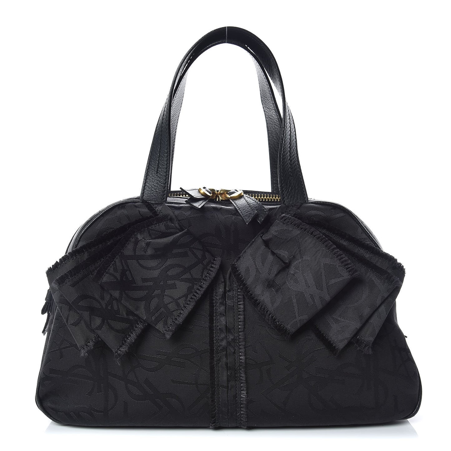 Canvas Logo Medium Y Bow Bowler Black