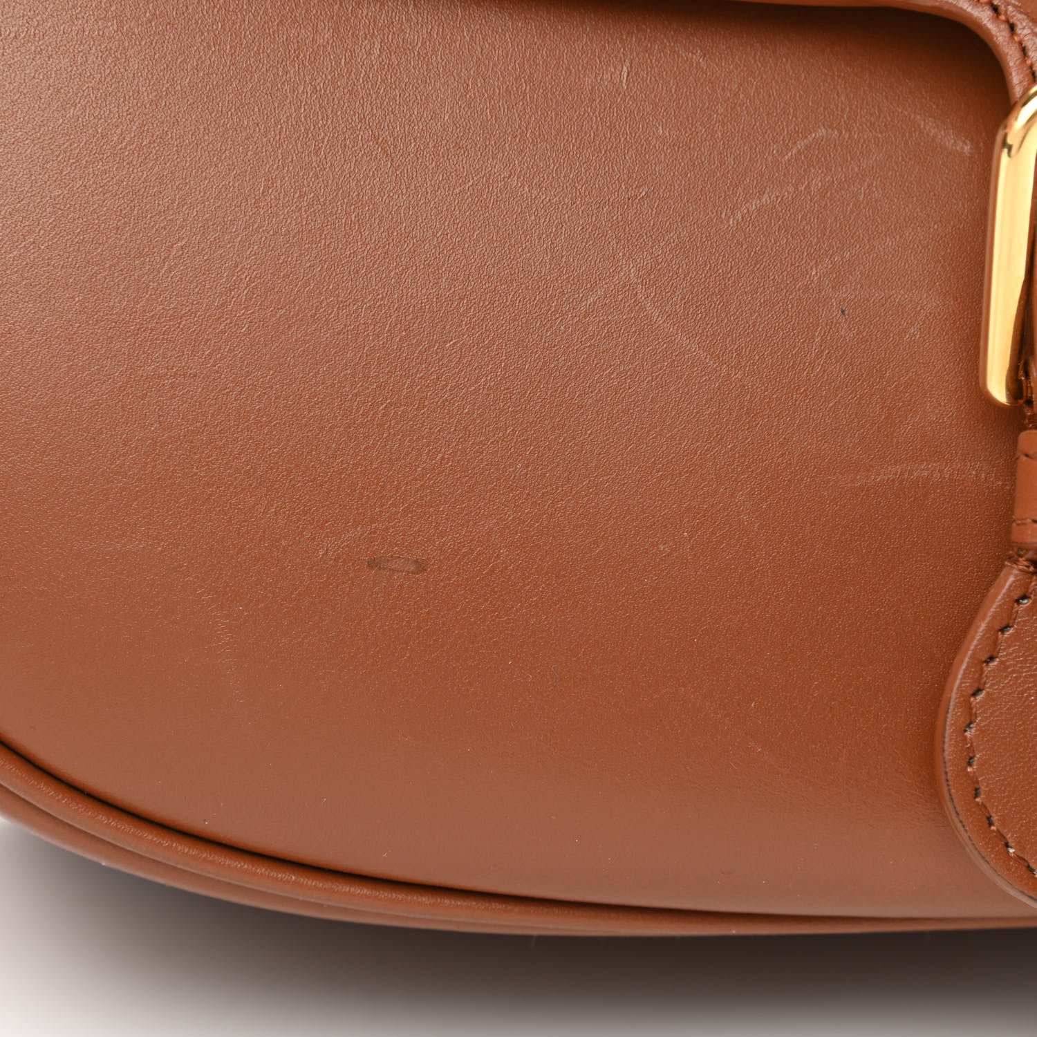Christian Dior Box Calfskin Large Bobby Flap Dark Tan 10 of 12