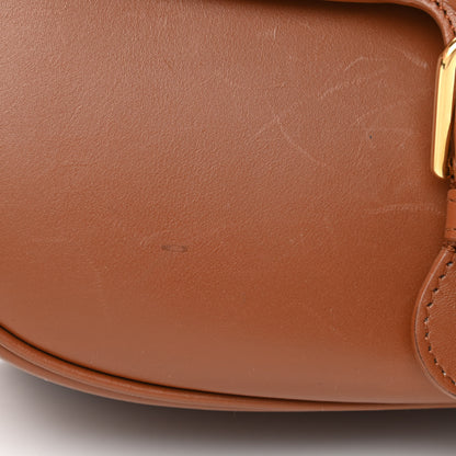 Christian Dior Box Calfskin Large Bobby Flap Dark Tan 10 of 12