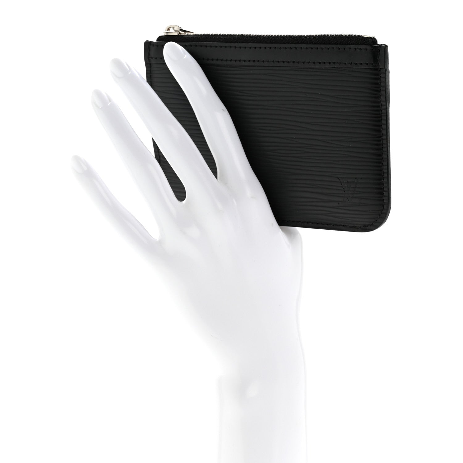 Louis Vuitton Epi Key Pouch Black 2 of 9