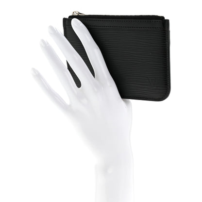Louis Vuitton Epi Key Pouch Black 2 of 9