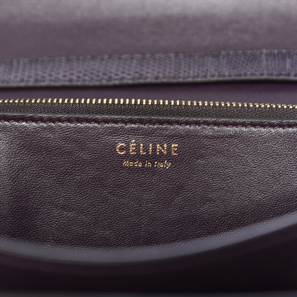 Celine Lizard Medium Classic Box Flap Bag Velvet 5 of 9