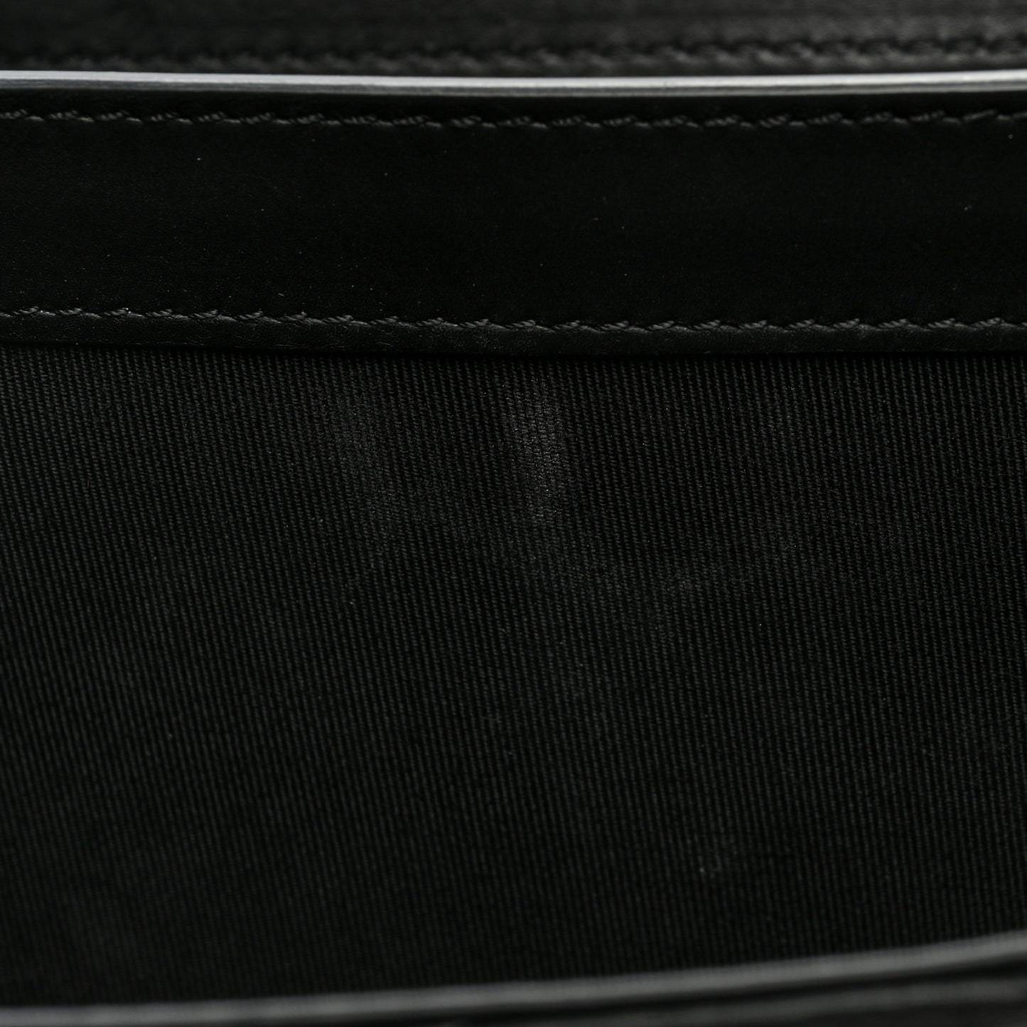 Lambskin Quilted Chain Medium Single Flap Black