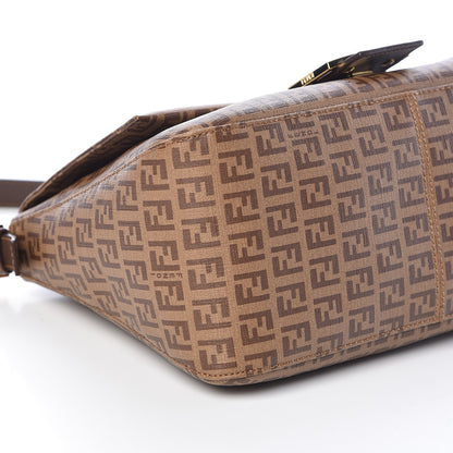 Fendi Zucchino Spalmati Vitello Mama Baguette Nocciola Castagna 8 of 11