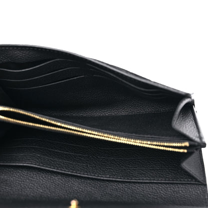 Louis Vuitton Empreinte Sarah Wallet NM Black 5 of 11