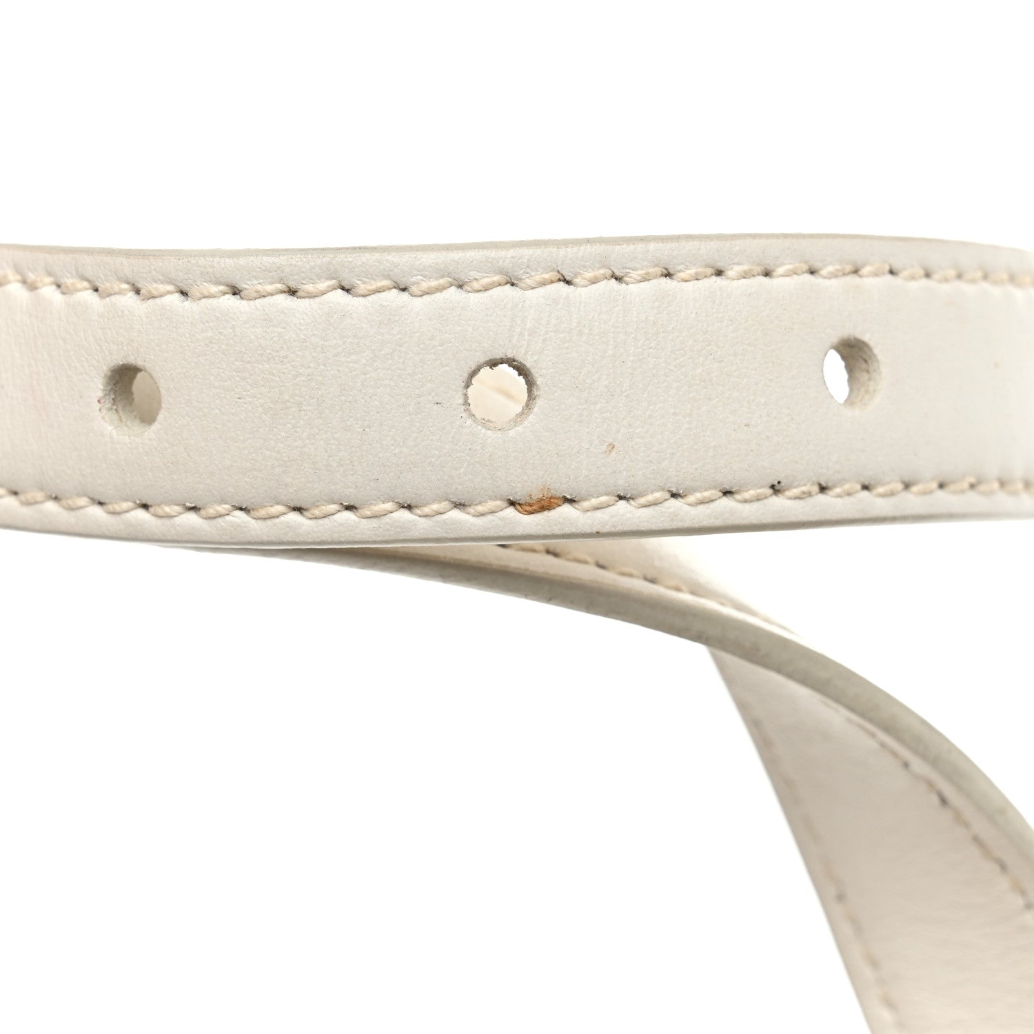 Miu Miu Montone Midolli Basket Bag White Miel 14 of 17