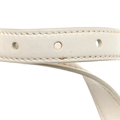 Miu Miu Montone Midolli Basket Bag White Miel 14 of 17