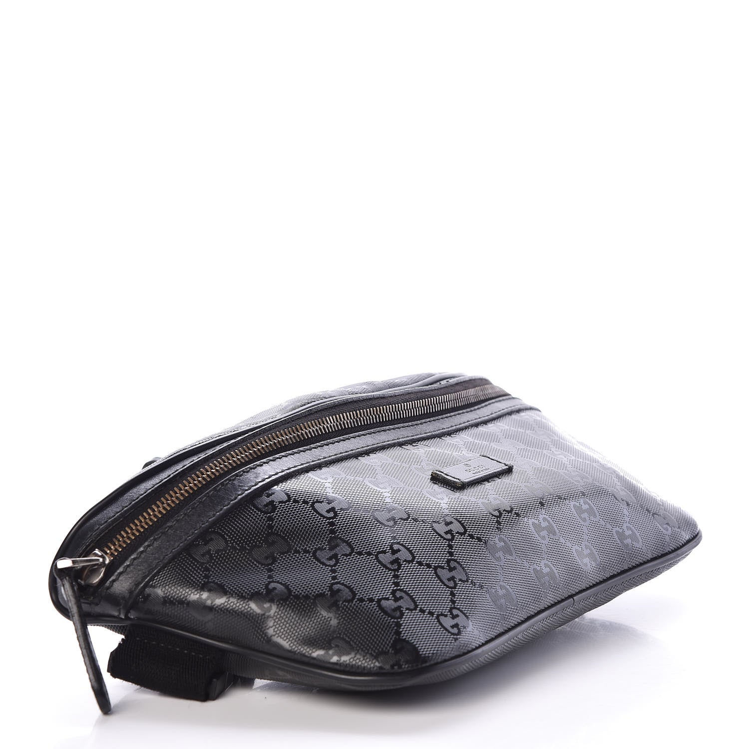 Gucci Imprime Monogram Belt Bag Black 4 of 9