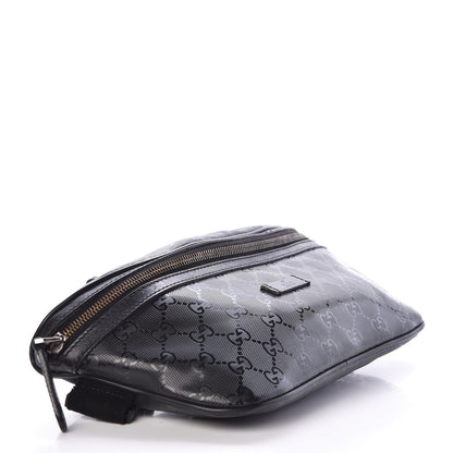 Gucci Imprime Monogram Belt Bag Black 4 of 9