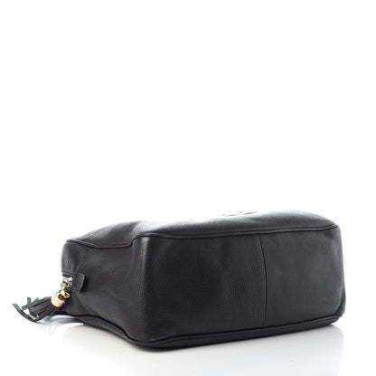Gucci Pebbled Calfskin Medium Soho Bowler Black 4 of 9