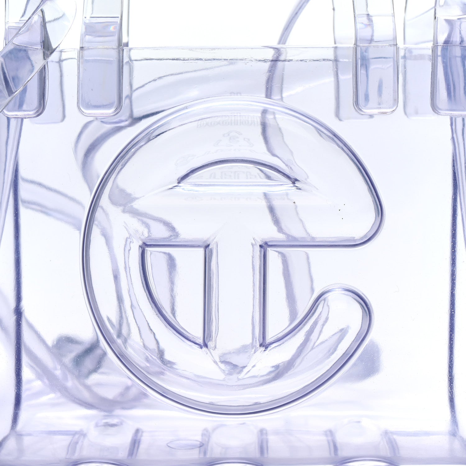 Telfar x MELISSA Jelly Small Shopping Bag Clear 7 of 9