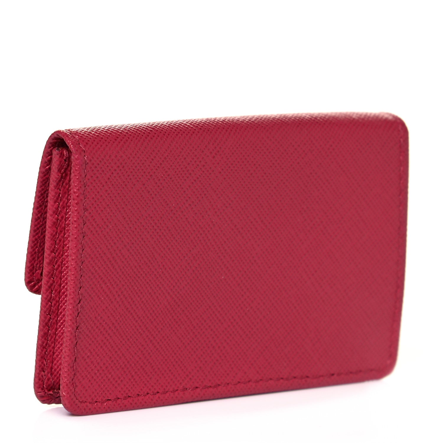 Prada Saffiano Metal Flap Card Holder 3 of 7