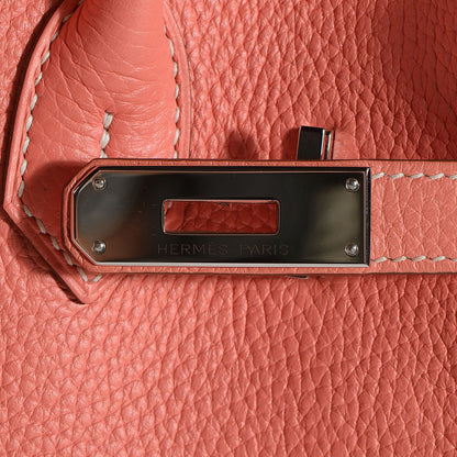 Hermes Taurillon Clemence Birkin 30 Crevette 14 of 28