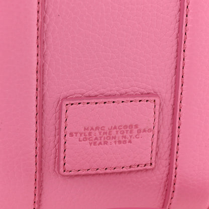 Marc Jacobs Grained Calfskin Mini The Tote Bag Candy Pink 6 of 10